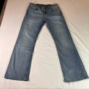 Levi Strauss & Co 527 Bootcut Mid Rise Denim Jeans *Irregular*